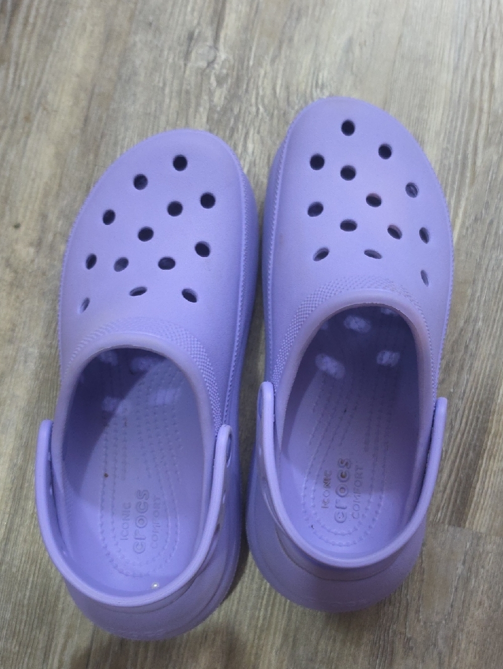 CROCS Classic Clog Sandals in Lavender Purple